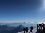 Vrchol Mont Blanc